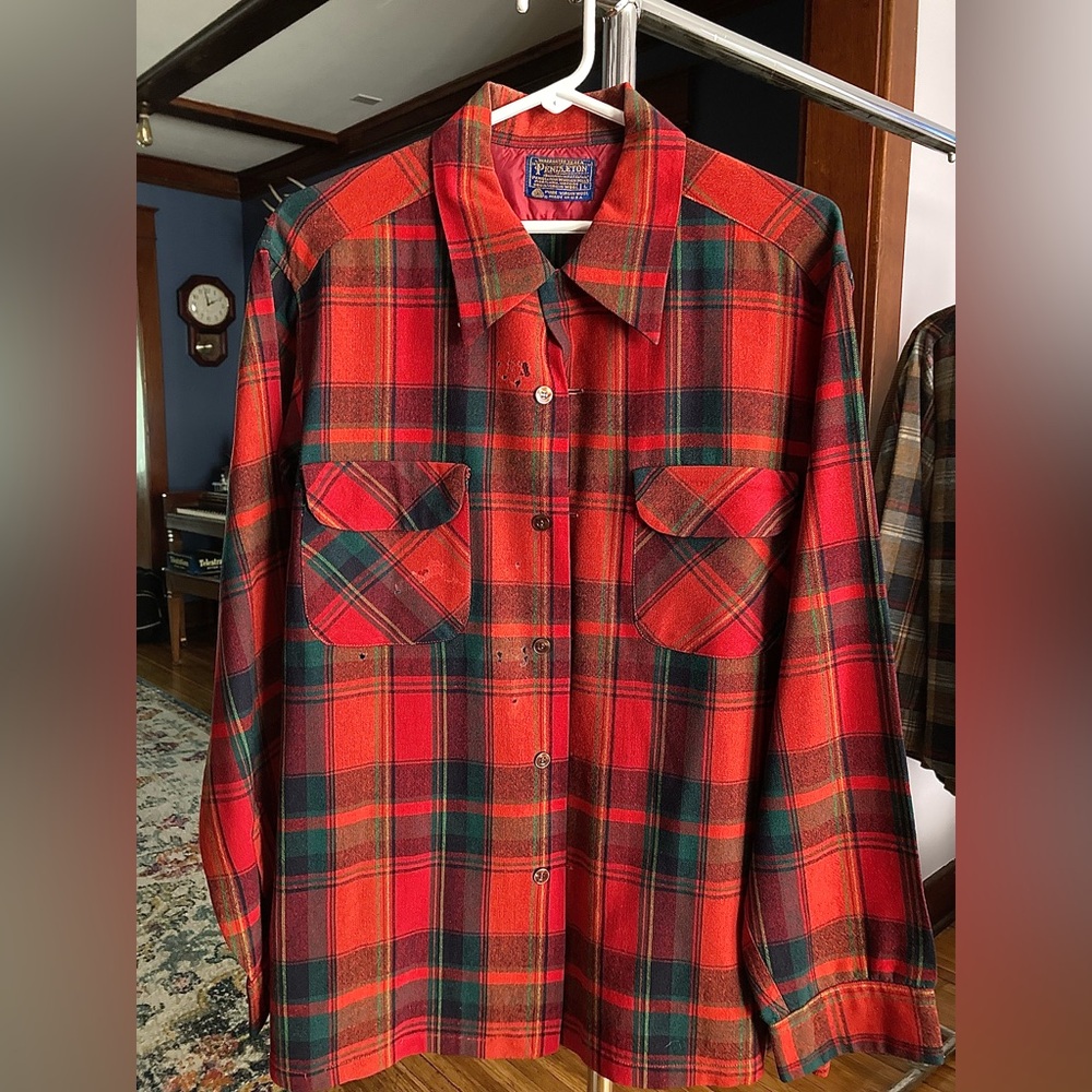 Vintage men’s Pendleton wool shirt